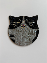 Communicare Cat Diamond Dot Coasters