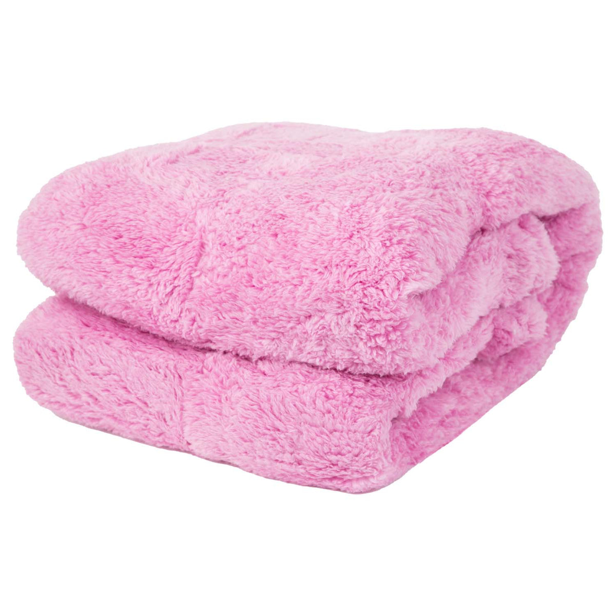 Solid Color Sherpa Throw Blanket
