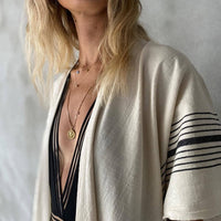 Silvia & Zebrine Beach Kimonos: Silvia
