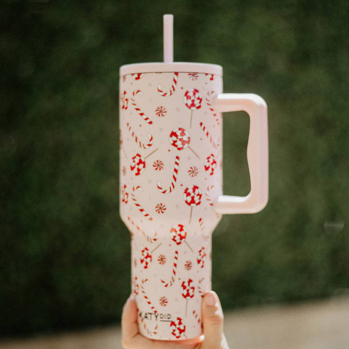 Candy Canes 38 oz Tumbler Cup