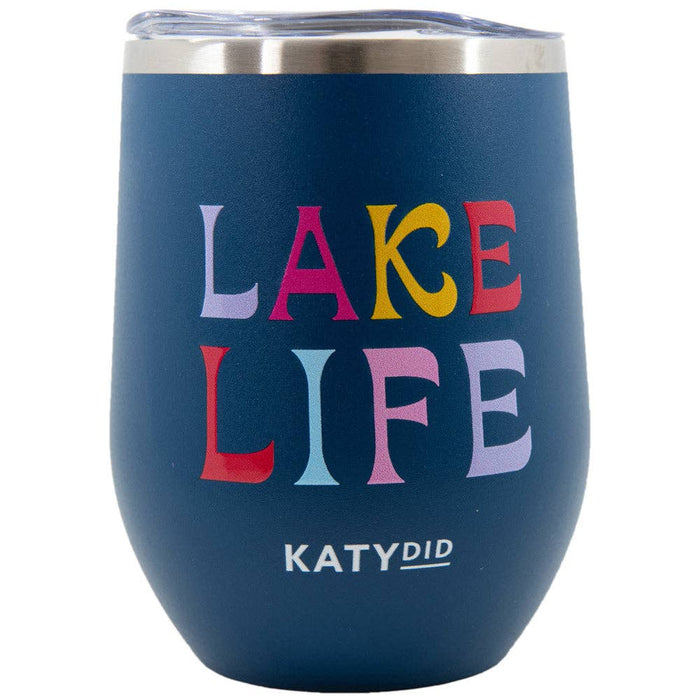 Lake Life Wine Tumbler