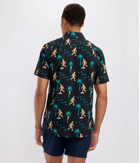 Sasquatch Shredder Men's Hawaiian Shirt