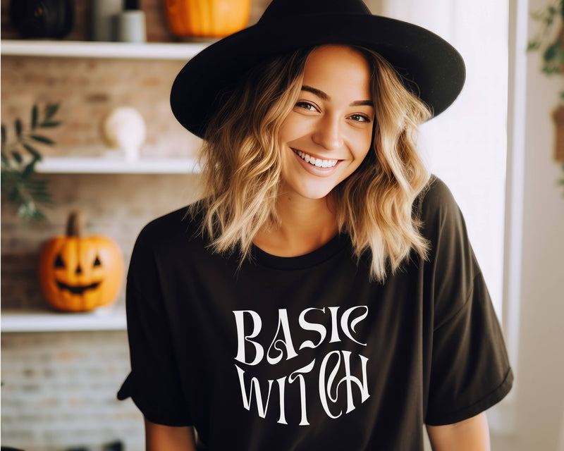 Basic Witch Retro T-Shirt