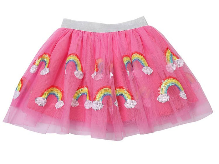 Pink Sequin Rainbow Tutu