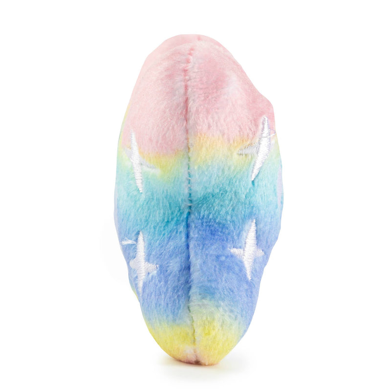 Pink Ombre Chewy Vuiton Bone Squeaker Dog Toy: Large