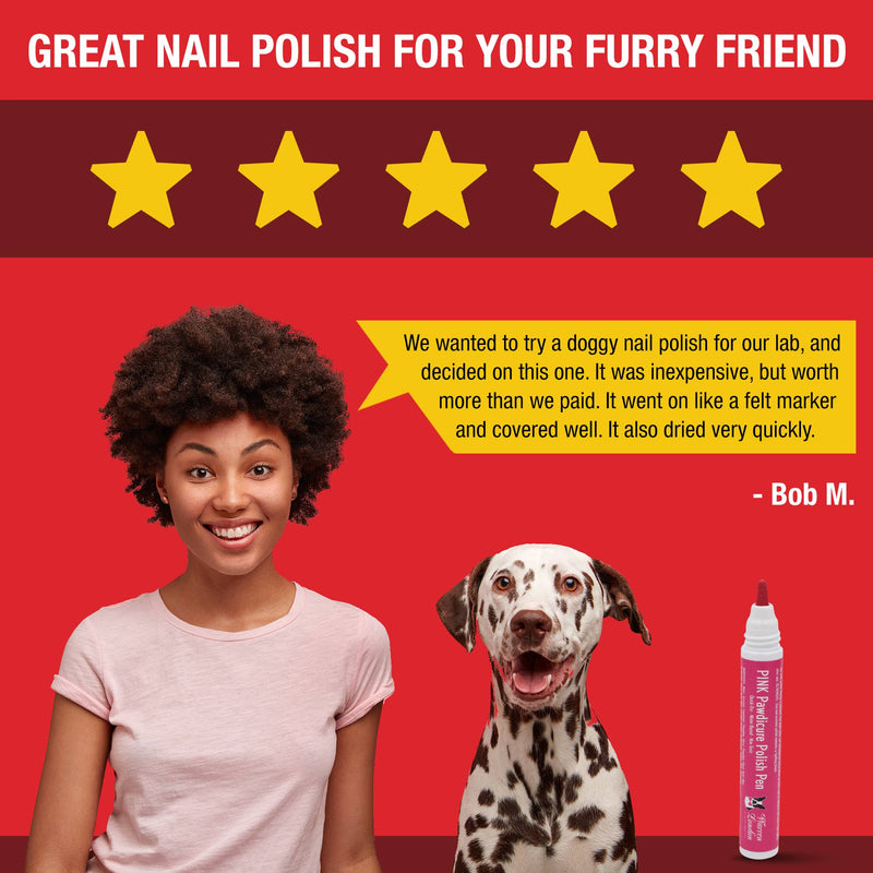 Red Pawdicure Nail Polish Pen Quick Dry