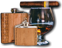 Wedding Party Hip Flasks 6 oz.
