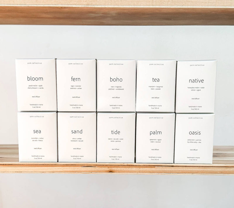 Reed Diffuser- BOHO: Rose, Sandalwood