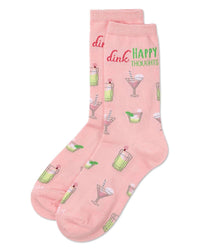 Dink Happy Thoughts Bamboo Crew Socks