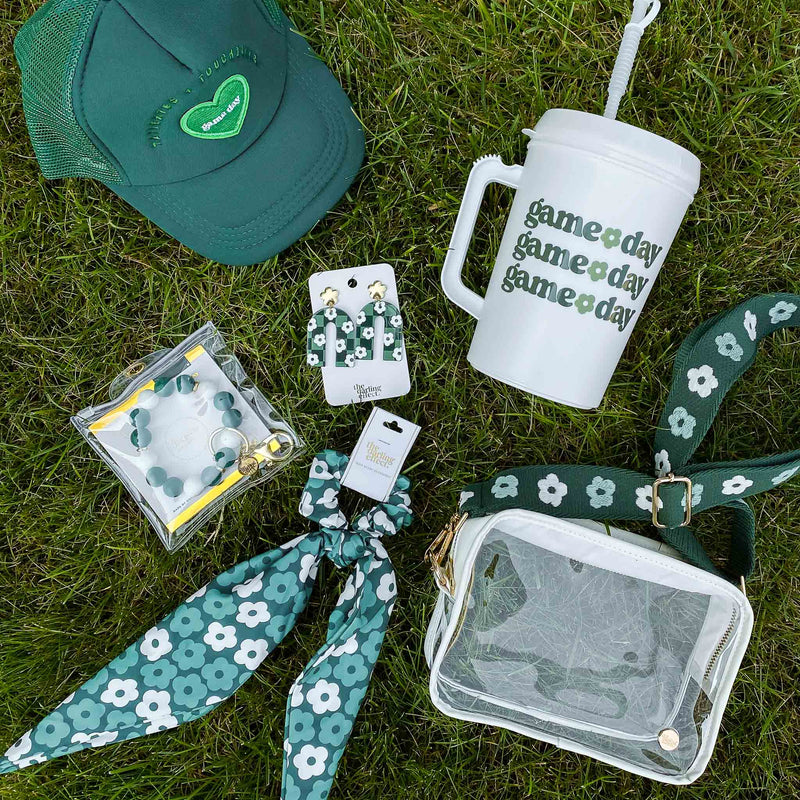 Green Game Day Trucker Hat - Green
