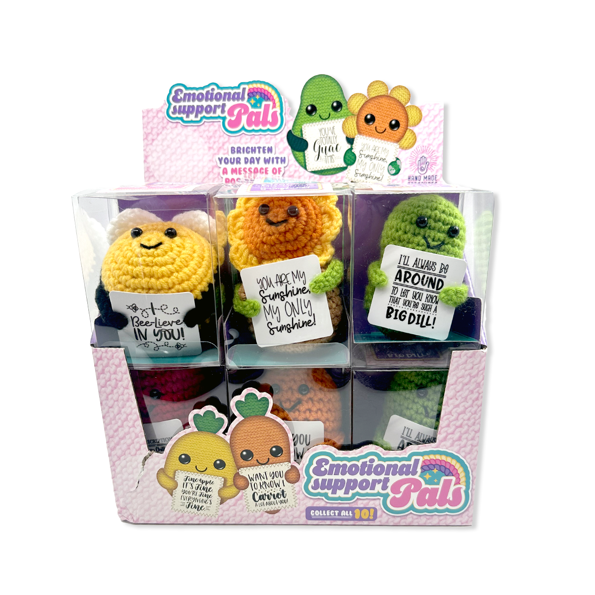 Emotional Support Crochet Plush Pals