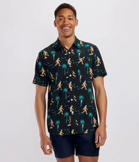 Sasquatch Shredder Men's Hawaiian Shirt