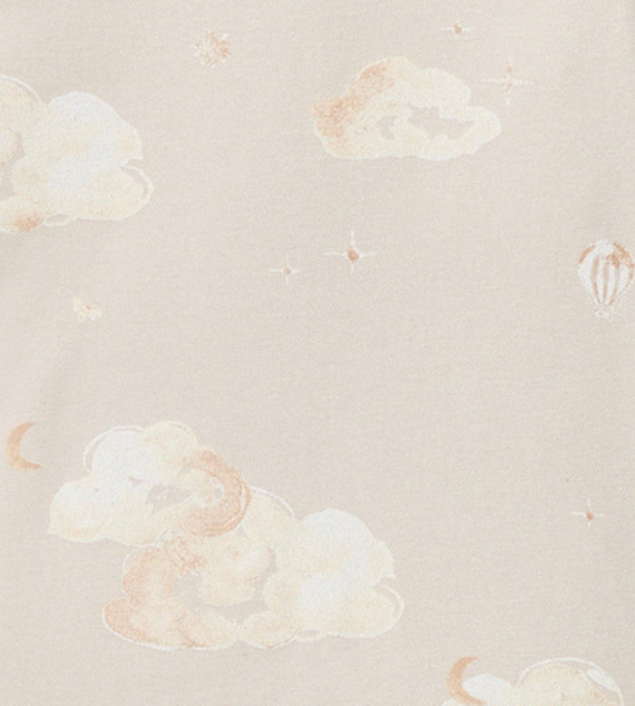 Good Night Sky Organic Cotton Sleep & Play - Limestone