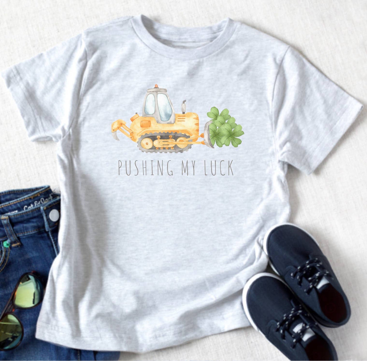 Pushing My Luck St. Patrick's Day Youth Tee