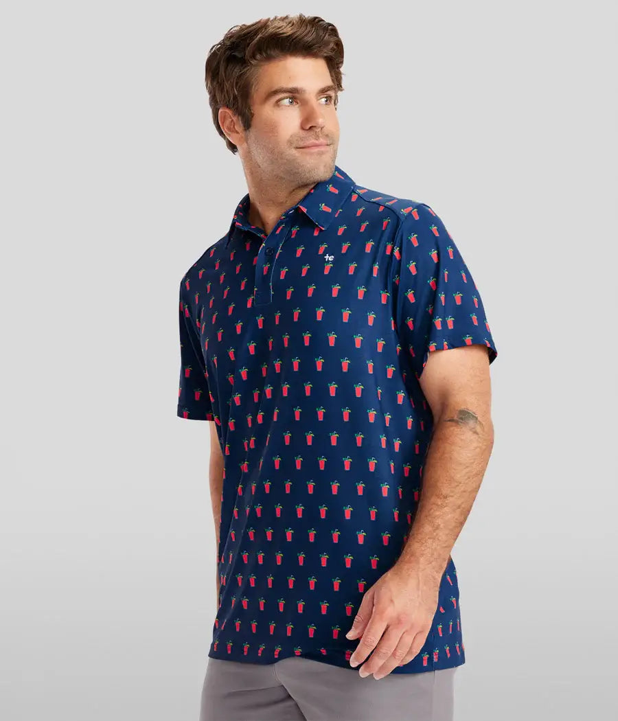 Bloody Mary Men’s Golf Polo Shirt