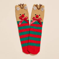 4Pairs - Santa Reindeer Christmas Bundle Gift Socks Set