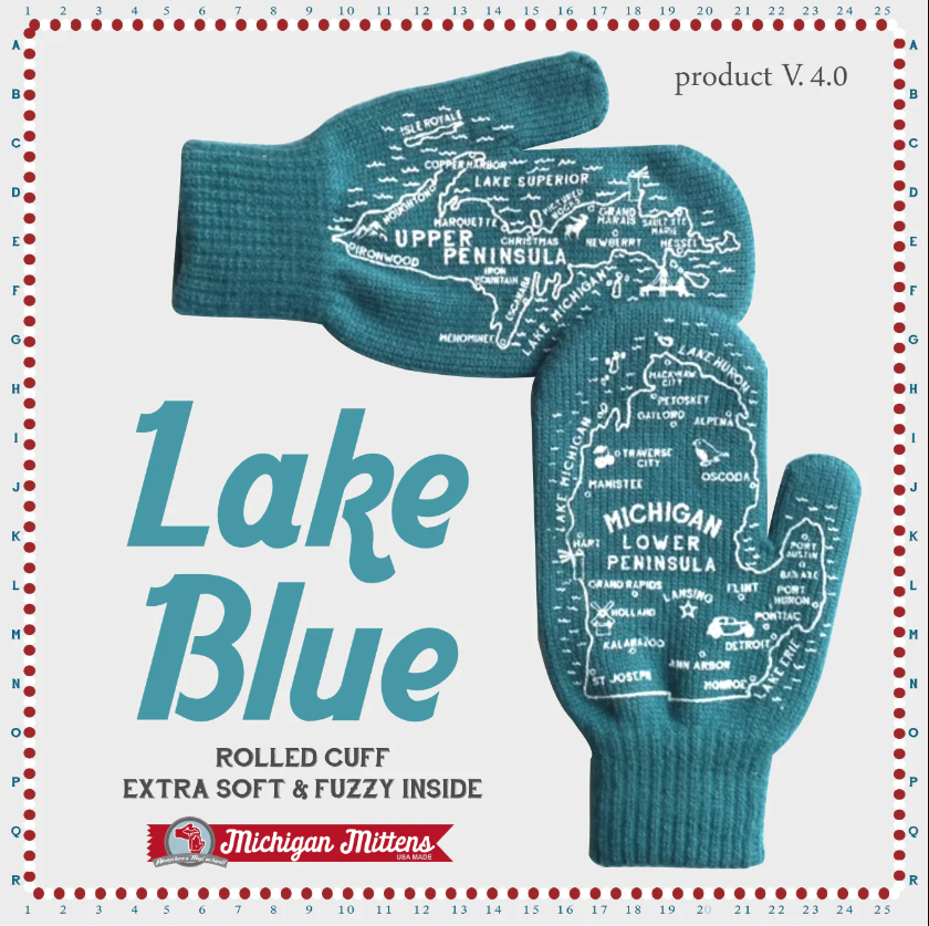 The Original Michigan Mittens: Fog Grey