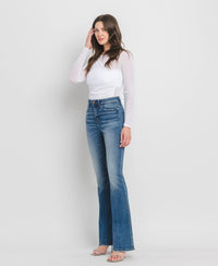 High Rise Full Length Bootcut Jeans