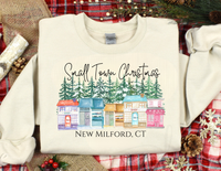 Small Town Christmas Custom City/State Sweatshirt