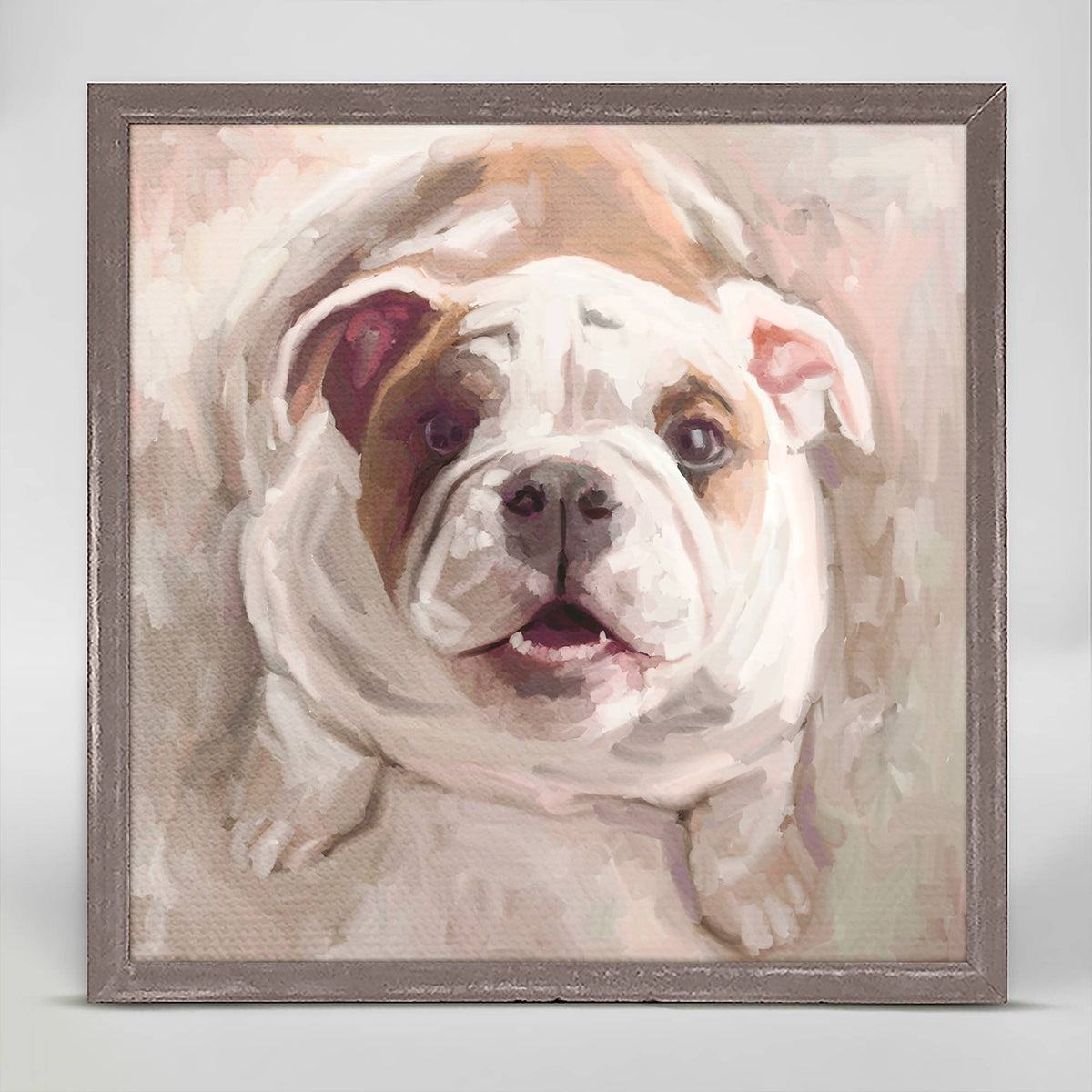 Things Are Looking Up Pup Mini Framed Canvas
