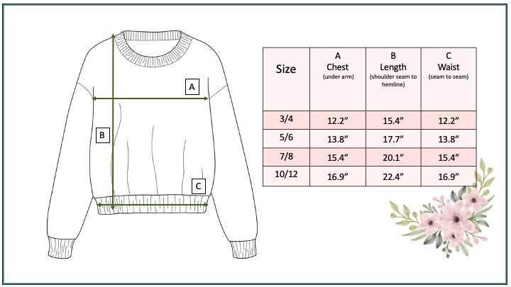 Girl’s Rainbow Colored Knit Texture Crew Neck Sweater