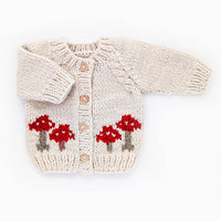 Mushroom Cardigan Sweater for Baby & Toddler