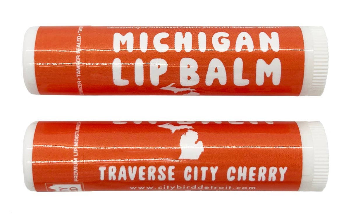 Michigan Organic Beeswax Lip Balm Traverse City Cherry