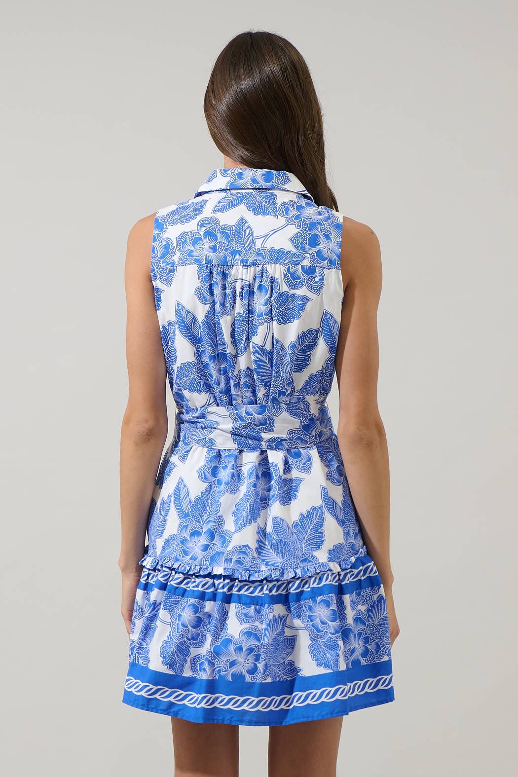 Rency Floral Zady Sleeveless Mini Dress