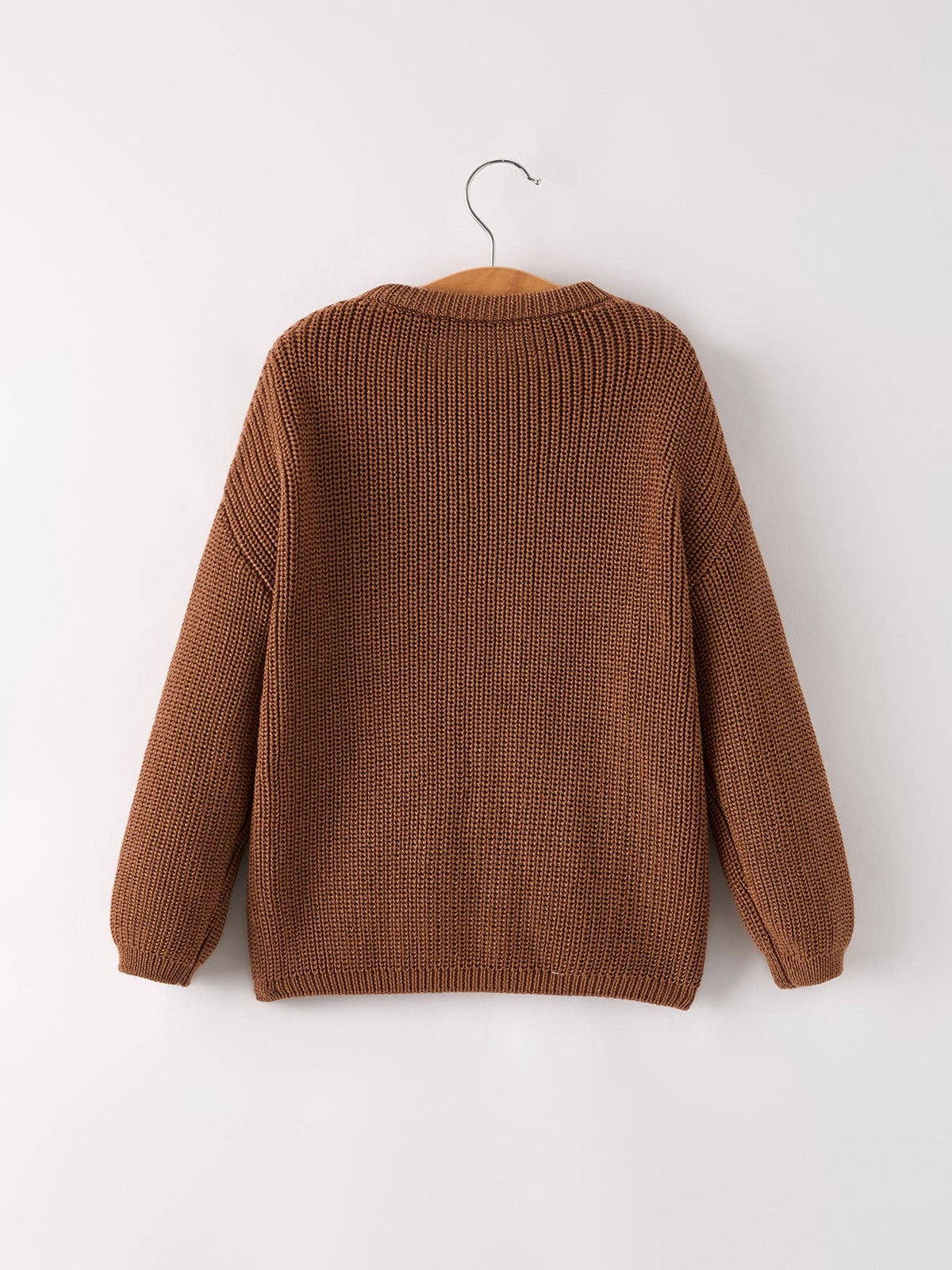 Girls Winter Chocolate Pullover Sweater