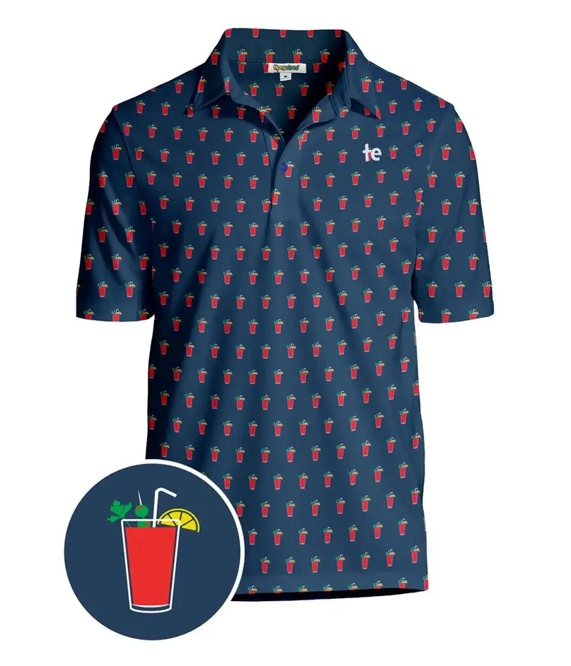 Bloody Mary Men’s Golf Polo Shirt