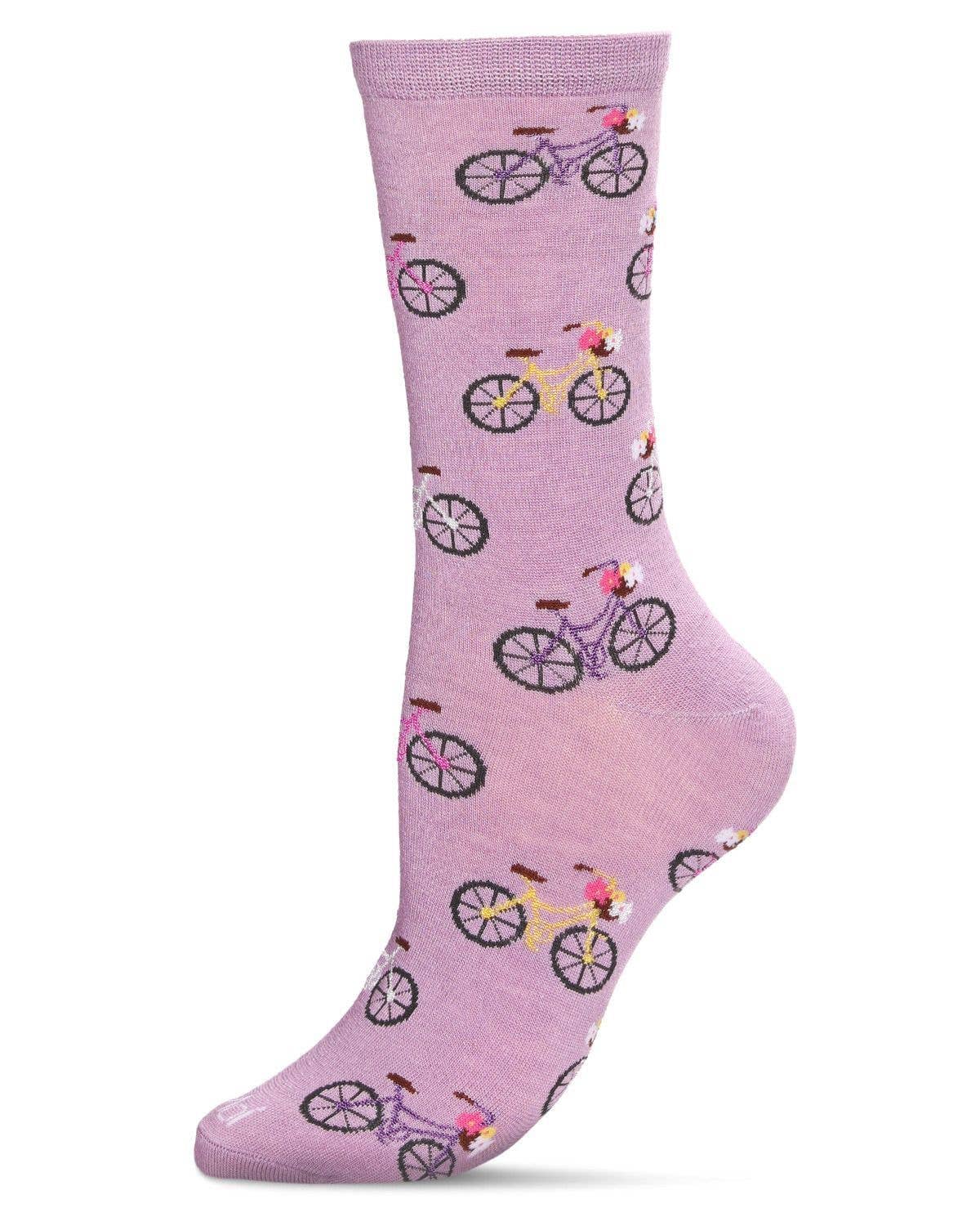 Time to Ride Bicycles Crew Socks