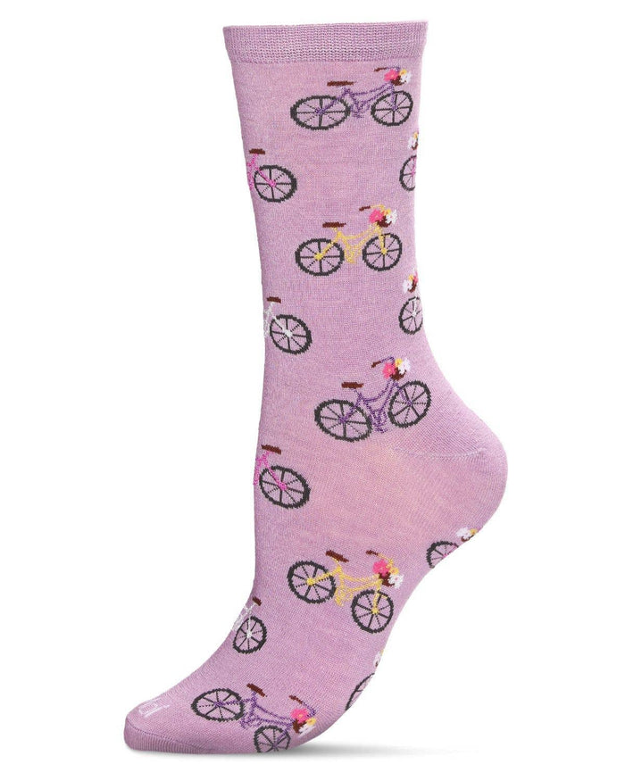 Time to Ride Bicycles Crew Socks