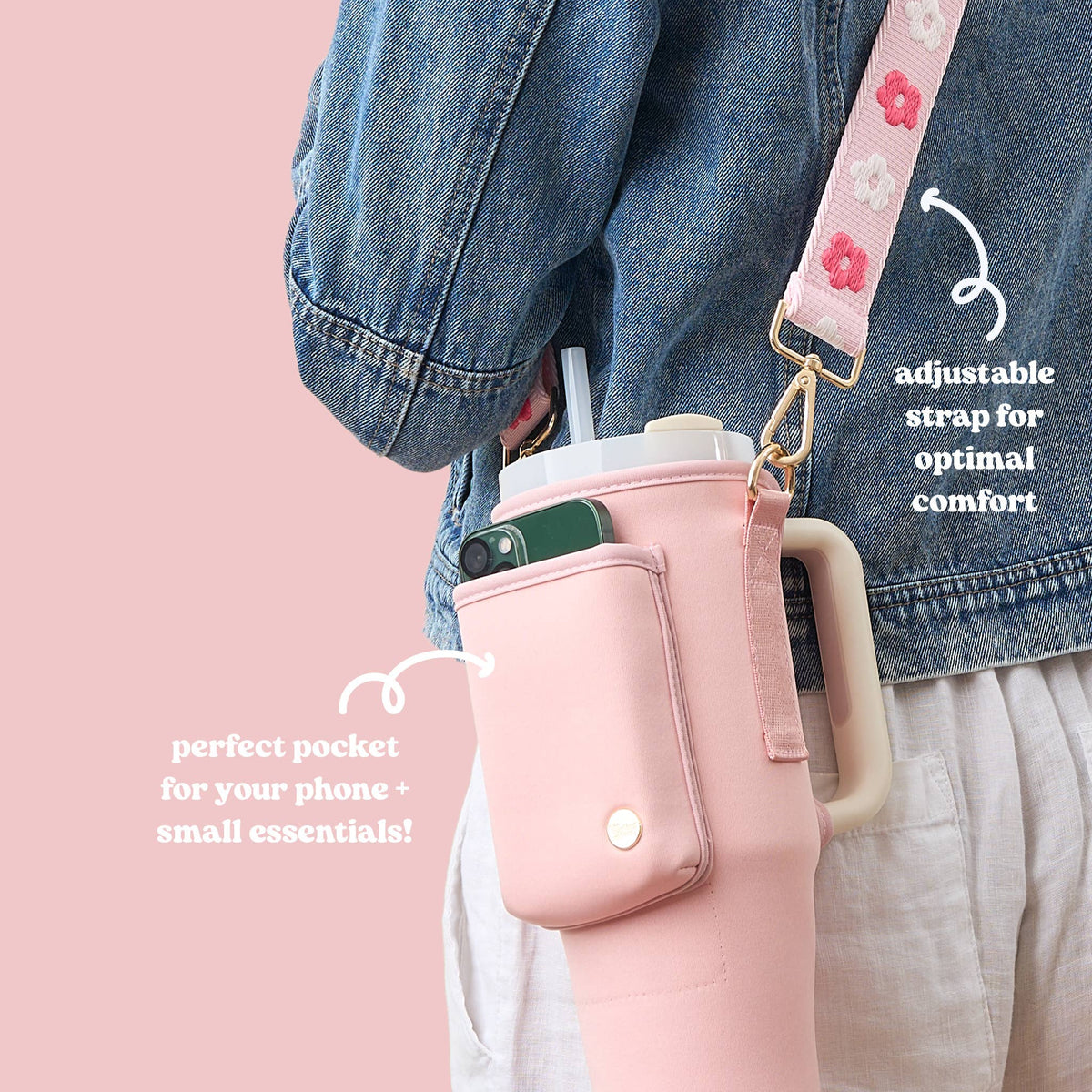 Tumbler Sling in Blush