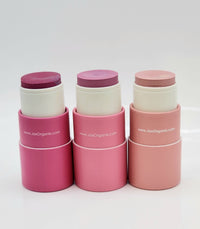 Jax Organix SPF 16 Tinted Lip& Face Balm: Sandy Rose Shimmer