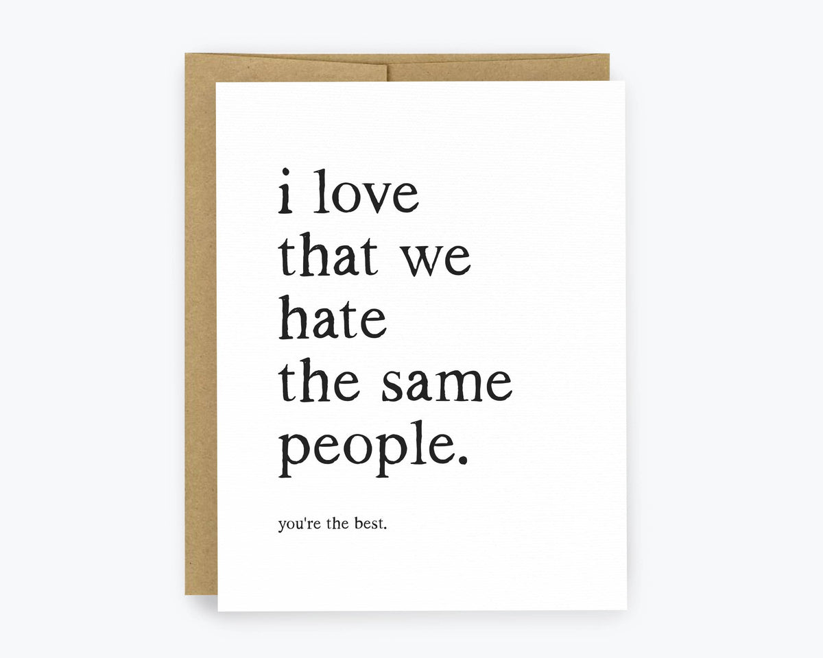 Funny Friendship Card – Sarcastic Best Friend Humor