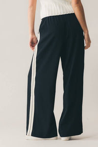 Striped Energy Pants in Black