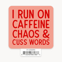 Cuss Words - 3" Art Sticker