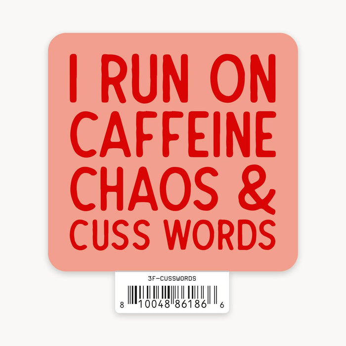 Cuss Words - 3" Art Sticker