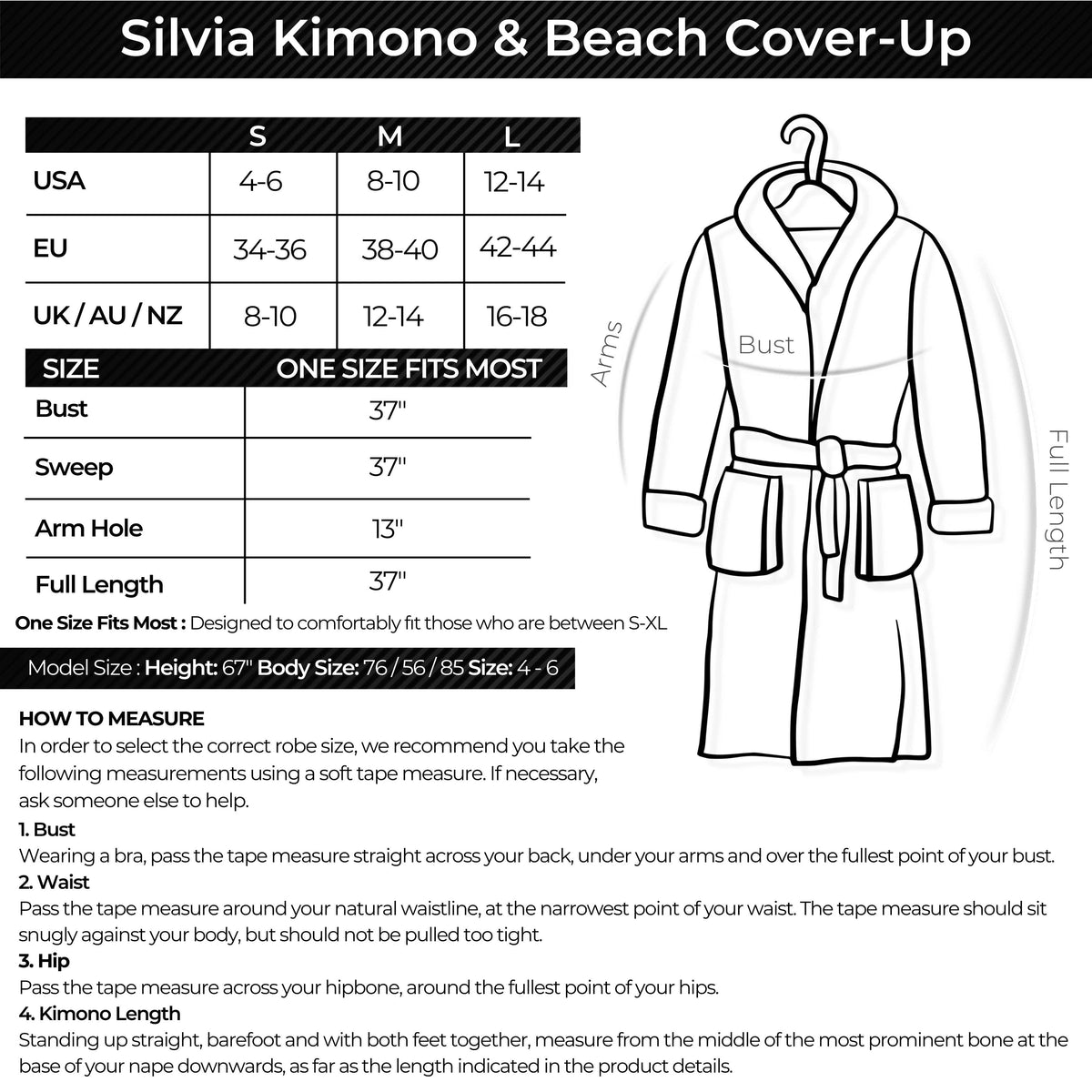 Silvia & Zebrine Beach Kimonos: Silvia