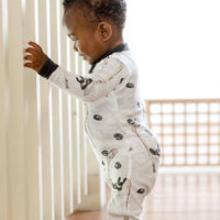 Hockey Season Organic Cotton Two-Piece Pajama Set