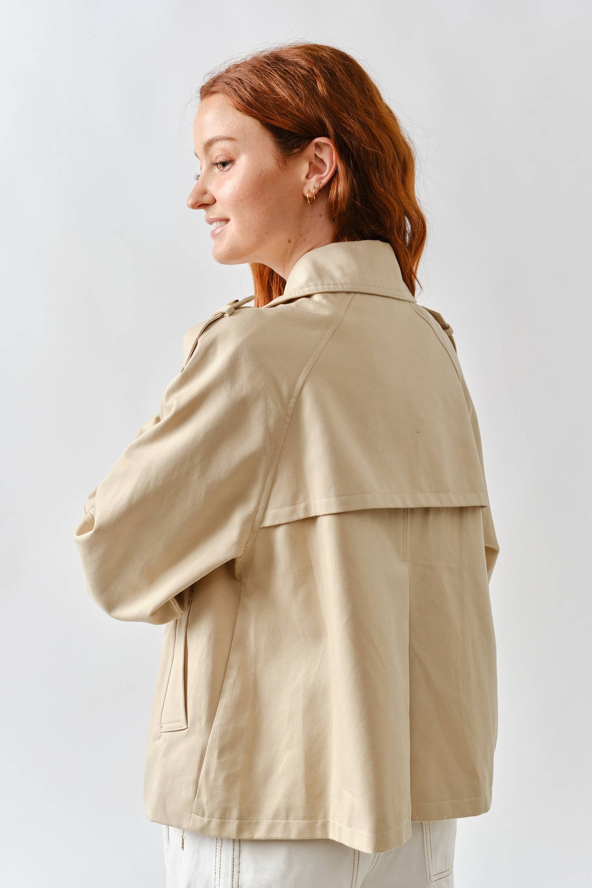 Half Trench in Tan