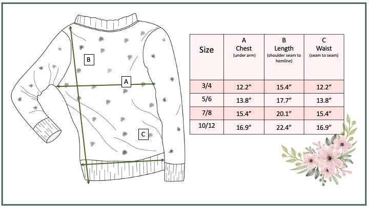 Kids Red Pom Pom Crewneck Sweater