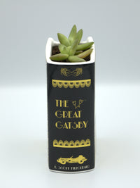 Great Gatsby Small Book Vase