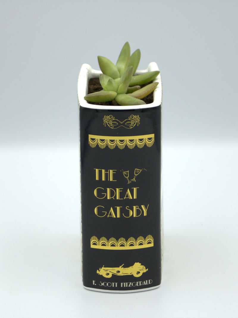Great Gatsby Small Book Vase