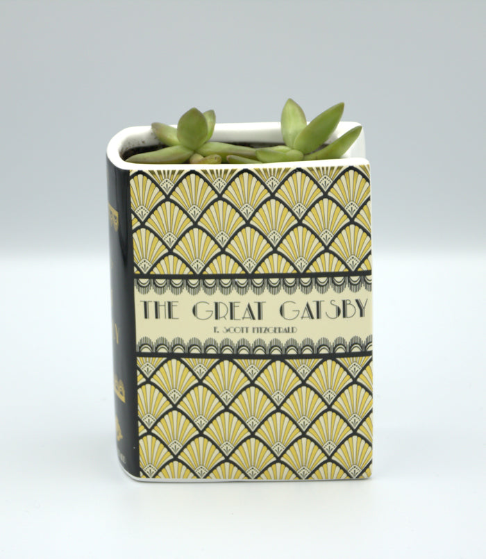 Great Gatsby Small Book Vase