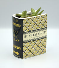 Great Gatsby Small Book Vase