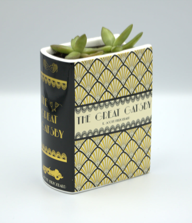 Great Gatsby Small Book Vase