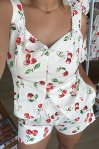 Cherry Print Bottom