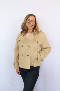 Half Trench in Tan