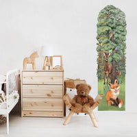 Forest Wall Sticker & Kid’s Growth Chart (cm)